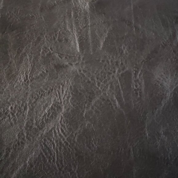 2- Ah Dorned Black Faux Leather Crossbody Bag Aztec Strap NWT - Picture 9 of 16